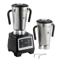AvaMix BX1GRG2J 3 3/4 hp 1 Gallon Stainless Steel Heavy Duty Commercial Food Blender with 2 Jars - 120V
