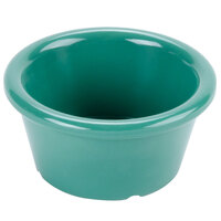 GET S-620-FG Diamond Mardi Gras 2 oz. Rainforest Green Melamine Ramekin - 48/Case