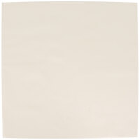 Hoffmaster 125050 Ecru / Ivory Flat Pack Linen-Like Napkin, 16" x 16" - 500/Case