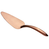 Bon Chef 9465RGM 10 1/4" Rose Gold Matte Stainless Steel Pastry Server with Hollow Cool Handle