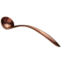 Bon Chef 9462RGM 1 oz. Rose Gold Matte Stainless Steel Serving Ladle with Hollow Cool Handle