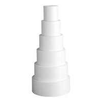 Baker's Lane 6" Foam 6-Piece Round Cake Dummy Kit