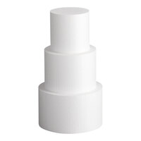 Baker's Lane 6" Foam 3-Piece Round Cake Dummy Kit