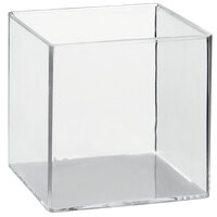 Solia PS30321 2.4 oz. Clear Plastic Cube - 200/Case