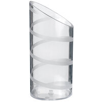 Solia PS50336 Spiral 2.7 oz. Clear Plastic Tube - 200/Case