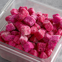 Pitaya Foods 20 lb. IQF Natural Dragon Fruit Snack-Sized Pieces