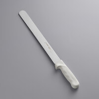 Dexter-Russell 13463 Sani-Safe 12" Narrow Scalloped Slicer