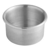 Baker's Lane 3 1/4" x 2" Aluminum Mini Cheesecake Pan with Removable Bottom