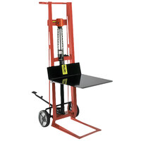 Wesco Industrial Products 750 lb. 2 Wheel Steel Hydraulic Pedalift with 30" x 22" Platform and 54" Lift Height 260003