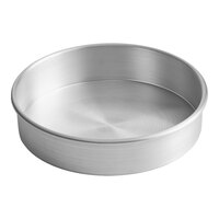 Baker's Lane 8 inch x 2 inch Aluminum Cheesecake Pan with Removable Bottom
