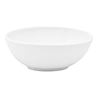 Front of the House Ellipse 10 oz. White Oval Tall Porcelain Bowl - 12/Case