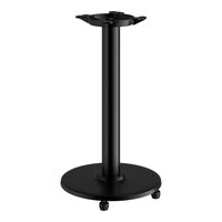 Lancaster Table & Seating Cast Iron 17" Standard Height Table Base with Table Equalizers