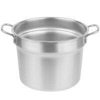 Vollrath 77113 11 Qt. Stainless Steel Double Boiler Inset - Flat Bottom