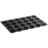 Sasa Demarle Flexipan® Air SF-03006 24 Compartment Roll / Bun Silicone Bread Mold - 2 1/4" Diameter Cavities