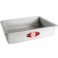 Fat Daddio's POB-9133 ProSeries 9" x 13" x 3" Rectangular Anodized Aluminum Straight Sided Cake Pan