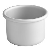 Fat Daddio's PRD-43 ProSeries 4" x 3" Round Anodized Aluminum Mini Straight Sided Cake Pan