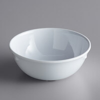 Acopa Foundations 11 oz. White Narrow Rim Melamine Bowl - 12/Case