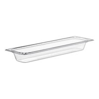 Vigor 1/2 Size Long Clear Food Pan - 2" Deep