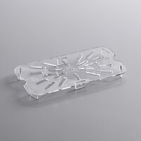 Vigor 1/4 Size Clear Polycarbonate Drain Tray