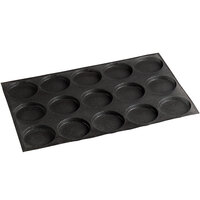 Sasa Demarle Flexipan® Air SF-0111 Silicone 15 Compartment Bread Mold - 4 1/8" x 4 1/8" x 1/2" Cavities