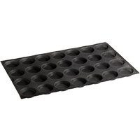 Sasa Demarle Flexipan® Air SF-0002 Silicone 28 Compartment Choux Mold - 2 5/8" x 2 5/8" x 9/16" Cavities