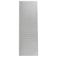 Cactus Mat 1025R-E4 Tredlite 4' Wide Gray Ribbed Vinyl Anti-Fatigue Mat - 3/8" Thick