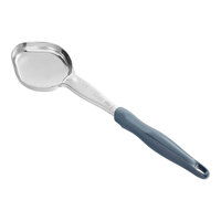 Vollrath 6412445 Jacob's Pride 4 oz. Gray Solid Oval Spoodle® Portion Spoon