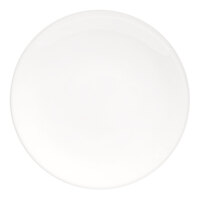 Front of the House Catalyst 11" European White Coupe Round Porcelain Plate - 4/Case