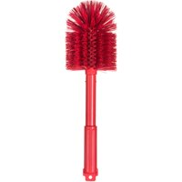 Carlisle 40002C05 Sparta 16" Red Multi-Purpose Cleaning Brush - 3 1/2" Bristle Diameter