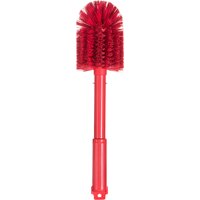 Carlisle 40005C05 Sparta 16" Red Multi-Purpose Cleaning Brush - 4" Bristle Diameter