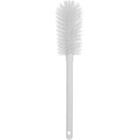 Carlisle Sparta 16" White Carafe and Server / Bottle Cleaning Brush - 3 1/4" Bristle Diameter 40001EC02