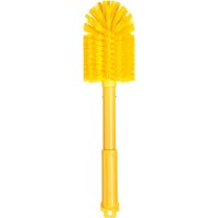 Carlisle 40005C04 Sparta 16" Yellow Multi-Purpose Cleaning Brush - 4" Bristle Diameter