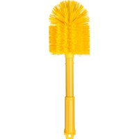 Carlisle 40010C04 Sparta 16" Yellow Multi-Purpose Cleaning Brush - 5" Bristle Diameter