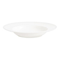 Front of the House Catalyst 12 oz. European White Wide Rim Round Porcelain Bowl - 6/Case
