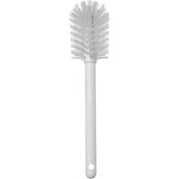 Carlisle Sparta 12" White Carafe and Server / Bottle Cleaning Brush - 2 3/4" Bristle Diameter 40000EC02