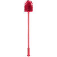 Carlisle 40003C05 Sparta 30" Red Multi-Purpose Cleaning Brush - 3 1/2" Bristle Diameter