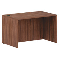 Alera ALEVA214830WA Valencia 47 1/4" x 29 1/2" Walnut Straight Desk Shell