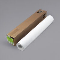 HP Inc. C6029C DesignJet Inkjet 100' x 24" Coated White 6.6 Mil Large Format Paper Roll