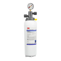 3M Water Filtration Products ICE165-S High Flow Series Water Filtration System - 3 Micron Rating and 3.34 GPM