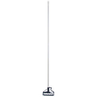 Carlisle Sparta 4166402 60" White Fiberglass Quik-Release Mop Handle with Plastic Head