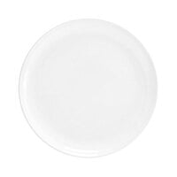 Front of the House Harmony 10 1/2" Bright White Coupe Round Porcelain Plate - 4/Case