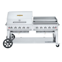 Crown Verity CV-MCB-72RGP-NG Natural Gas 72" Mobile Outdoor Grill