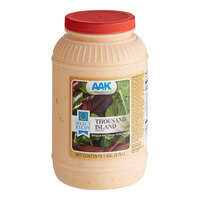 AAK Select Recipe 1 Gallon Thousand Island Dressing - 4/Case