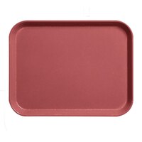 Cambro 1520CL675 15" x 20" Steel Red Camlite Tray - 12/Case