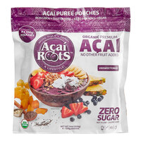 Acai Roots 3.5 oz Unsweetened Organic Acai Berry Puree Pouch - 56/Case