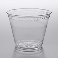 Fabri-Kal GC9OF Greenware 9 oz. Compostable Clear Customizable Plastic Squat Cold Cup - 1000/Case