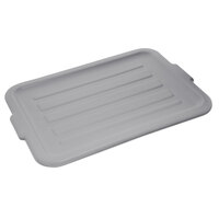 Carlisle 4401223 Comfort Curve 20" x 15" Gray Polypropylene Bus Tub Lid