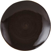 Tuxton GGM-008 TuxTrendz Artisan Geode Mushroom 11 5/8" China Plate   - 12/Case