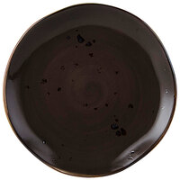 Tuxton GGM-002 TuxTrendz Artisan Geode Mushroom 6 1/2" China Plate - 24/Case