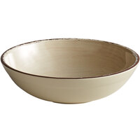 Carlisle 5401953 Mingle 1.11 qt. Sweet Cream Melamine Cereal Bowl - 12/Case